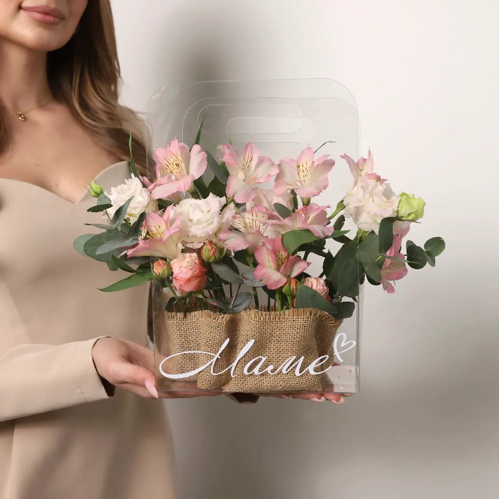 "За нежные объятия". Композиция 39 в сумочке для Мамы