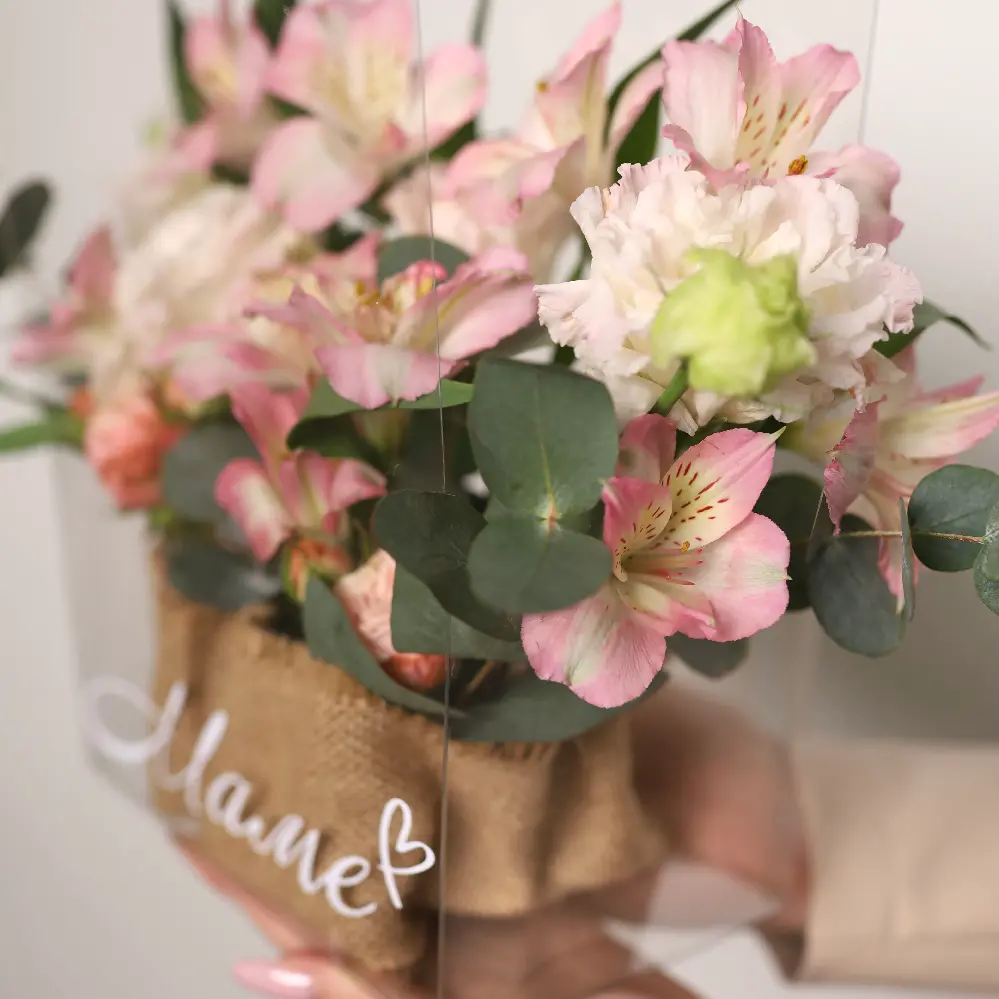 "За нежные объятия". Композиция 39 в сумочке для Мамы