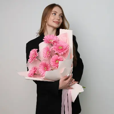 Букет 1 из гербер