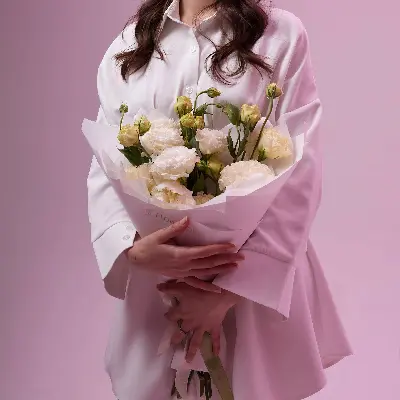 Букет 1410 из эустомы