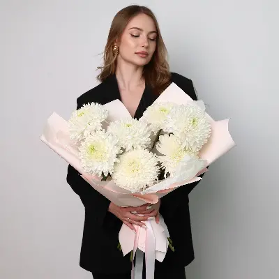 Букет 301 из хризантем