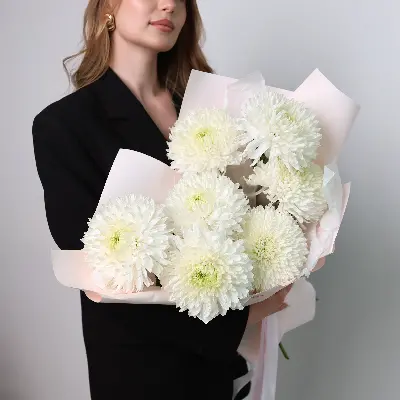 Букет 301 из хризантем