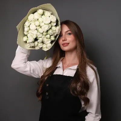 Букет 344 из кустовых роз