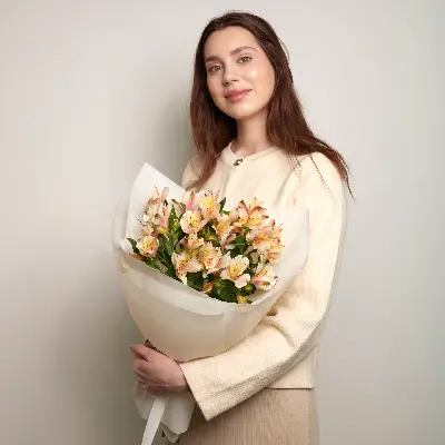 Букет 4 из альстромерии