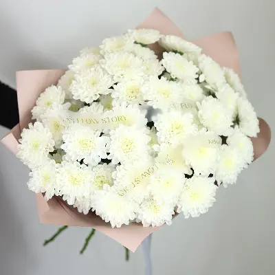 Букет 50 из хризантем