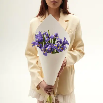 Букет 8005 из ирисов