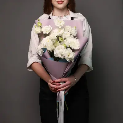 Букет 92 из эустомы