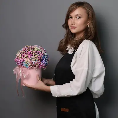 Шляпная коробка 499 из гипсофил